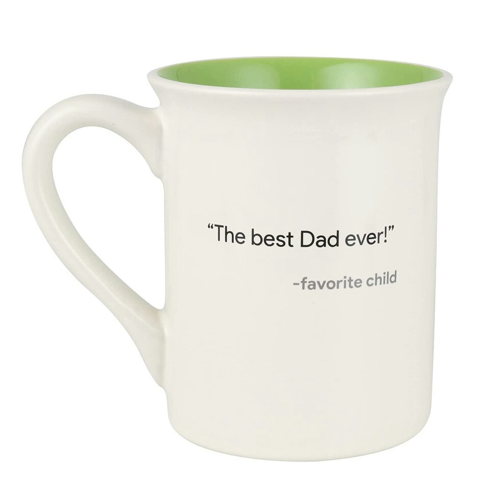 image 1 of Our Name Is Mud Ceramic Mug 5 Star Review Dad 454ml White
