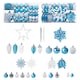 image 7 of Neo Large 110PCS Christmas Tree Bauble Ornaments Set | Blue