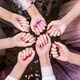 image 2 of Gold Hen Party Temporary Tattoos - Pack of 13