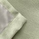 image 5 of Enhanced Living Matrix Green 66 x 72 inch (168x183cm) Tape Top Thermal Noise reducing Dim Out Curtains (PAIR) | Green | Green | 2