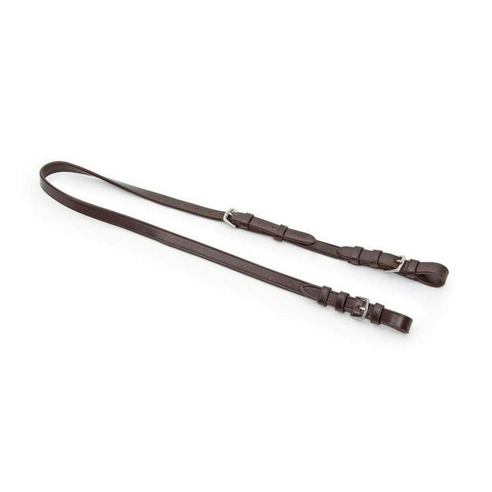 image 1 of Blenheim Leather Horse Chifney Bit Strap - Havana - Cob