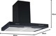 image 2 of Cookology 60cm Black Chimney Cooker Hood - Energy Rating A