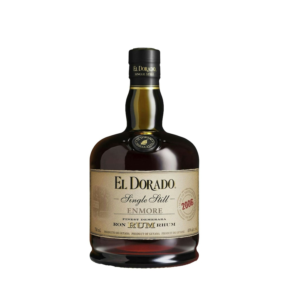 image 1 of El Dorado - Enmore - Single Still Guyanese 2009 12 year old Rum | Multi | Butterscotch nose blended with roasted coconut and apple. An initial taste of baked peach and coconut with a smoky cedar finish. | 1