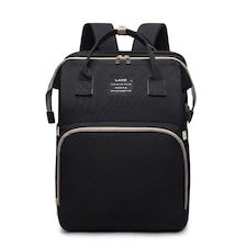 Multifunctional Folding Cot and Changing Bag | Black | Black