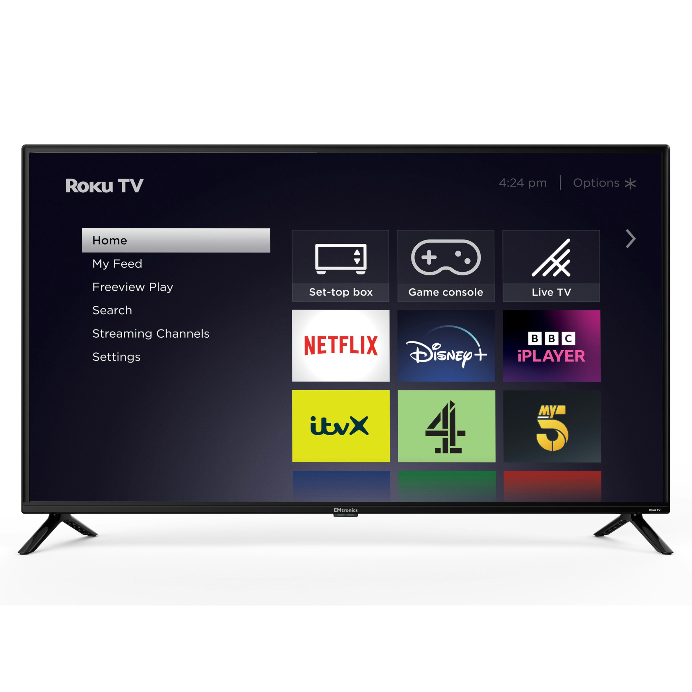 EMtronics Roku TV Smart 40 Inch Full HD - EM40ROK