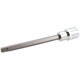 image 2 of 7mm Hex Allen Key Long Bit Internal Socket Metric 1/2" Drive 140mm Length Cr-V