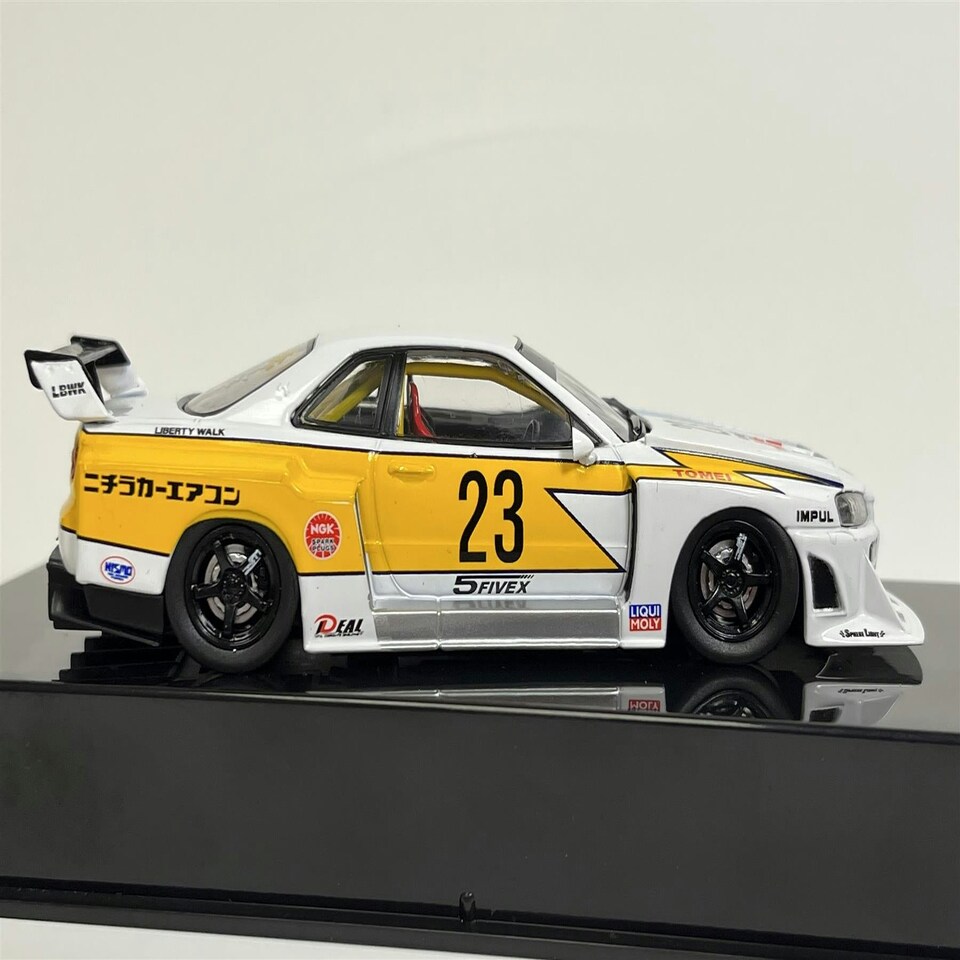 image 1 of Nissan LB ER34 #23 Super Silhouette Skyline 2020 1:43 Scale IXO MOC326.22