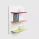 image 2 of Modern SlimLine Floating Shelves with Screws & Shelf Clip | Pink | Pink & Set of 2 | 2