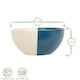 image 3 of Nicola Spring Dipped Stoneware Cereal Bowls - 16.5cm - Dusty Pink - Pack of 4 Pink