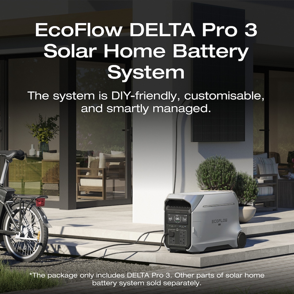image 1 of EcoFlow Delta Pro 3 Portable Power Station with 4kw capacity & 8000w max power output