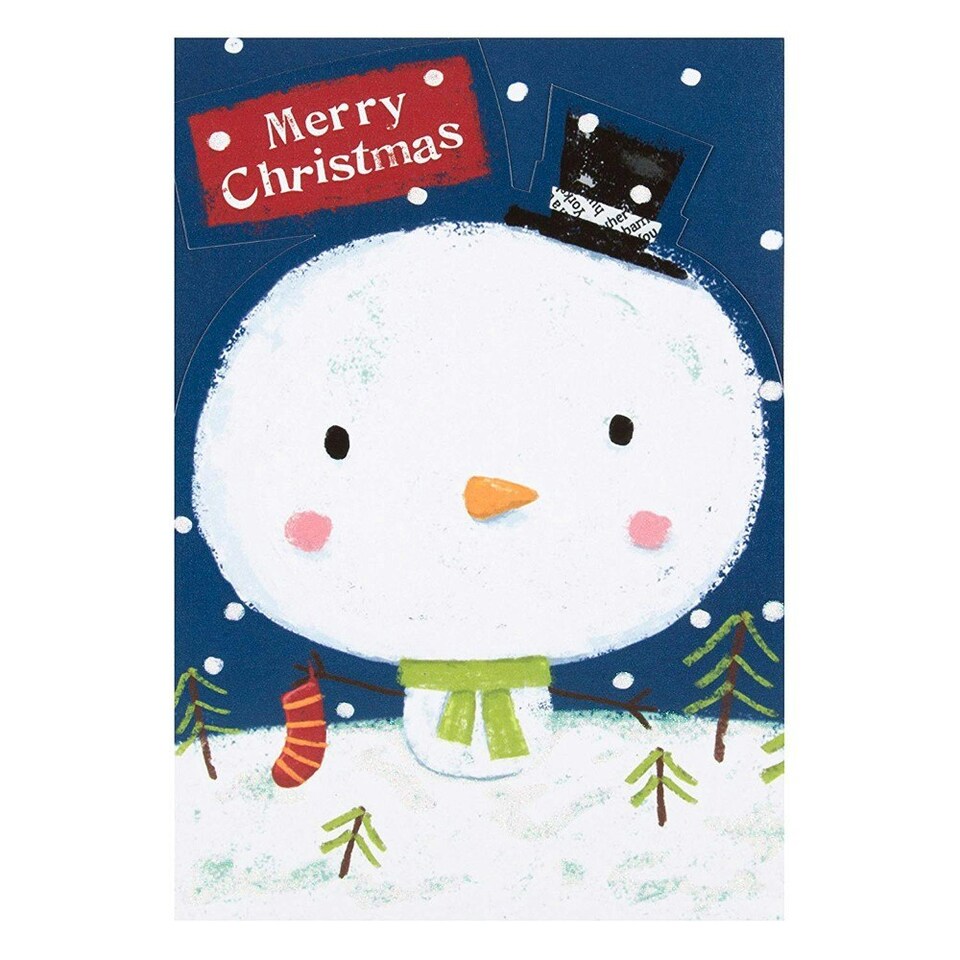 image 1 of Christmas Card 'Snowman'
