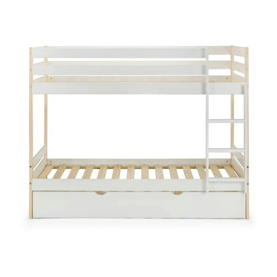 image 1 of Classic Bunk Bed with Underbed Trundle