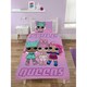 image 1 of LOL Surprise Style Queens Duvet Cover Set - Pink/Purple - Single Pink | Single