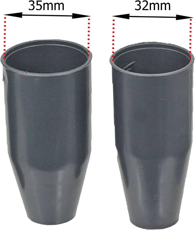 image 1 of SPARES2GO Complete Micro Tool Kit Mini Attachments Set Compatible with Numatic Henry Hetty Vacuum Cleaner 32mm PC Desk Car