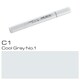 image 1 of Copic Sketch Marker, Cool Gray No.1, Single Pen