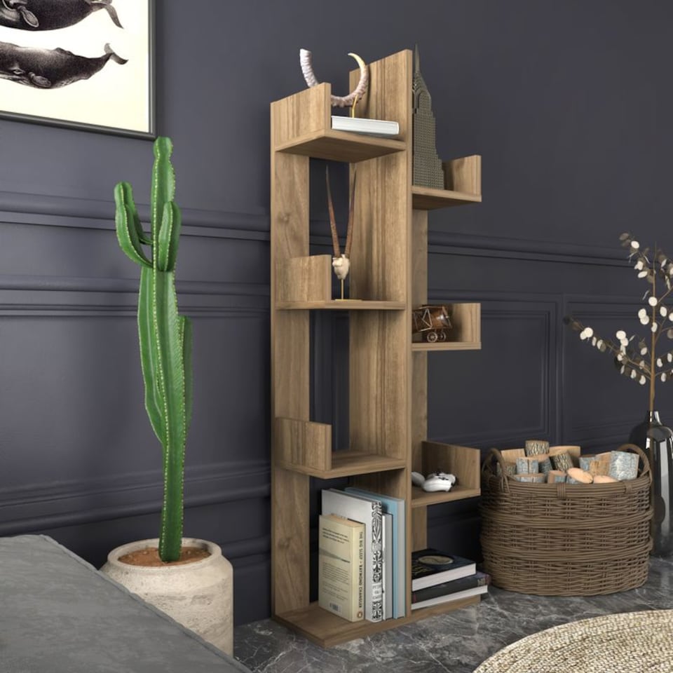 image 1 of Decorotika Lusia 4-tier Bookcase Shelving