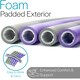 image 5 of Wavy Weighted Hoop - Purple