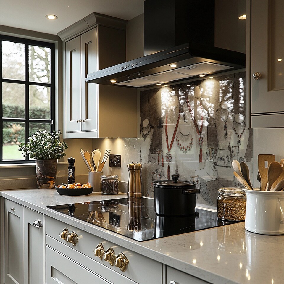 image 1 of Field Day Jewellery Splash Back | White