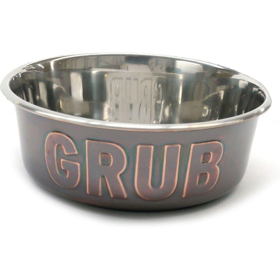 image 1 of Rosewood Stainless Steel Grub Dog Bowl | Copper | Small | 1