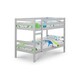 image 2 of Dove Grey Bunk Bed 2 x 3ft (90cm)