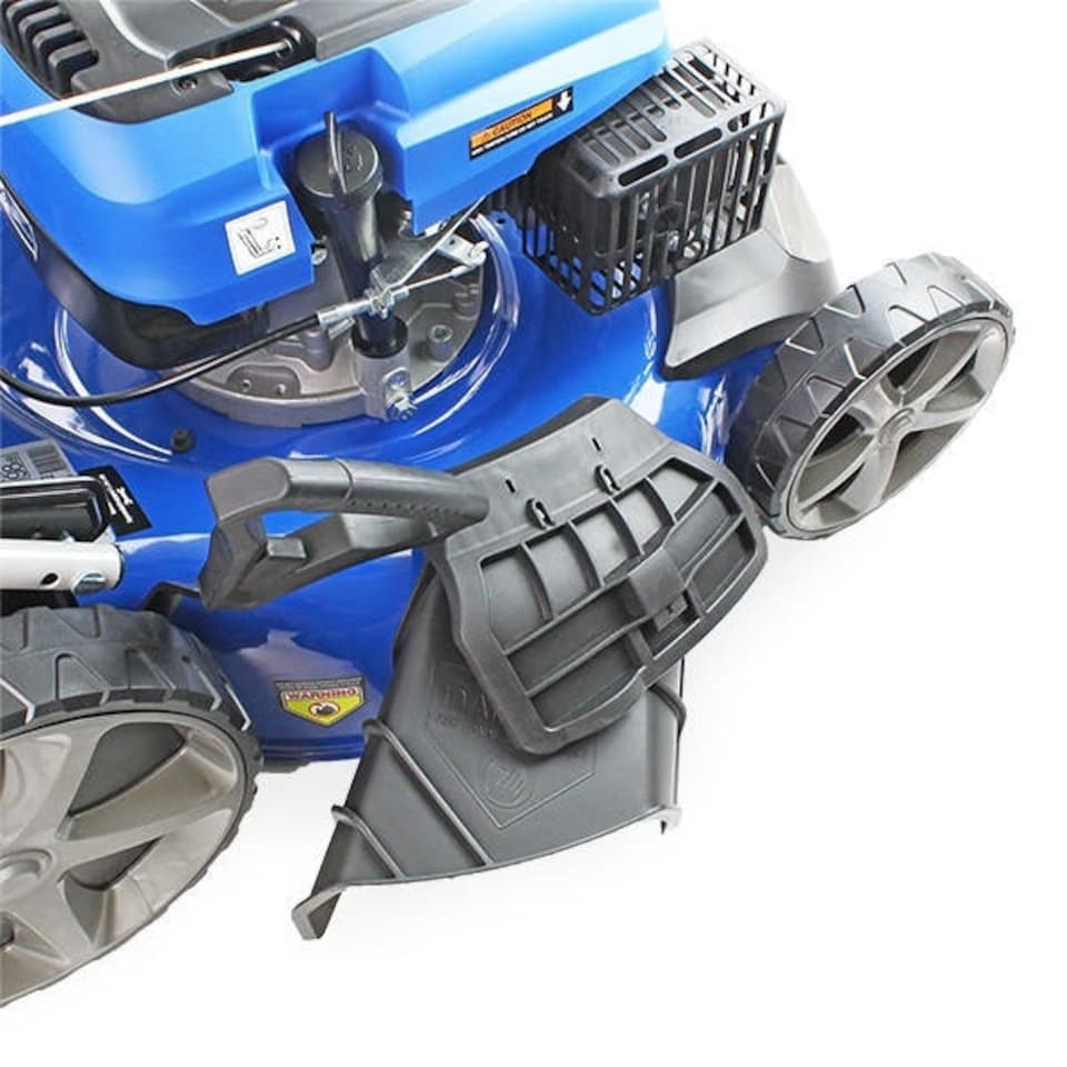 image 1 of Hyundai 20" / 51cm 196cc 4-in-1 Self-Propelled Petrol Lawnmower, Mulch, Rear & Side Discharge, Hose Connector| HYM510SP