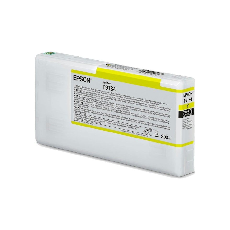 Epson T9134 Yellow Ink Cartridge 200ml - C13T913400 N/A