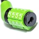 image 5 of Sport Direct 8mm x 76cm Steel Cable Bike Combination Lock (Unique Code) Black