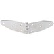 image 3 of 2 Pack 180mm Strap Hinge Stainless Steel Locker Door Hatch Large Silver