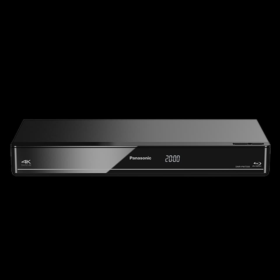 image 1 of Panasonic DMR-PWT550 Dvd Blu Ray Player  in Black
