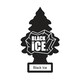 image 1 of Saxon Automotive Little Trees Traditional Air Freshener - Black - Black Ice