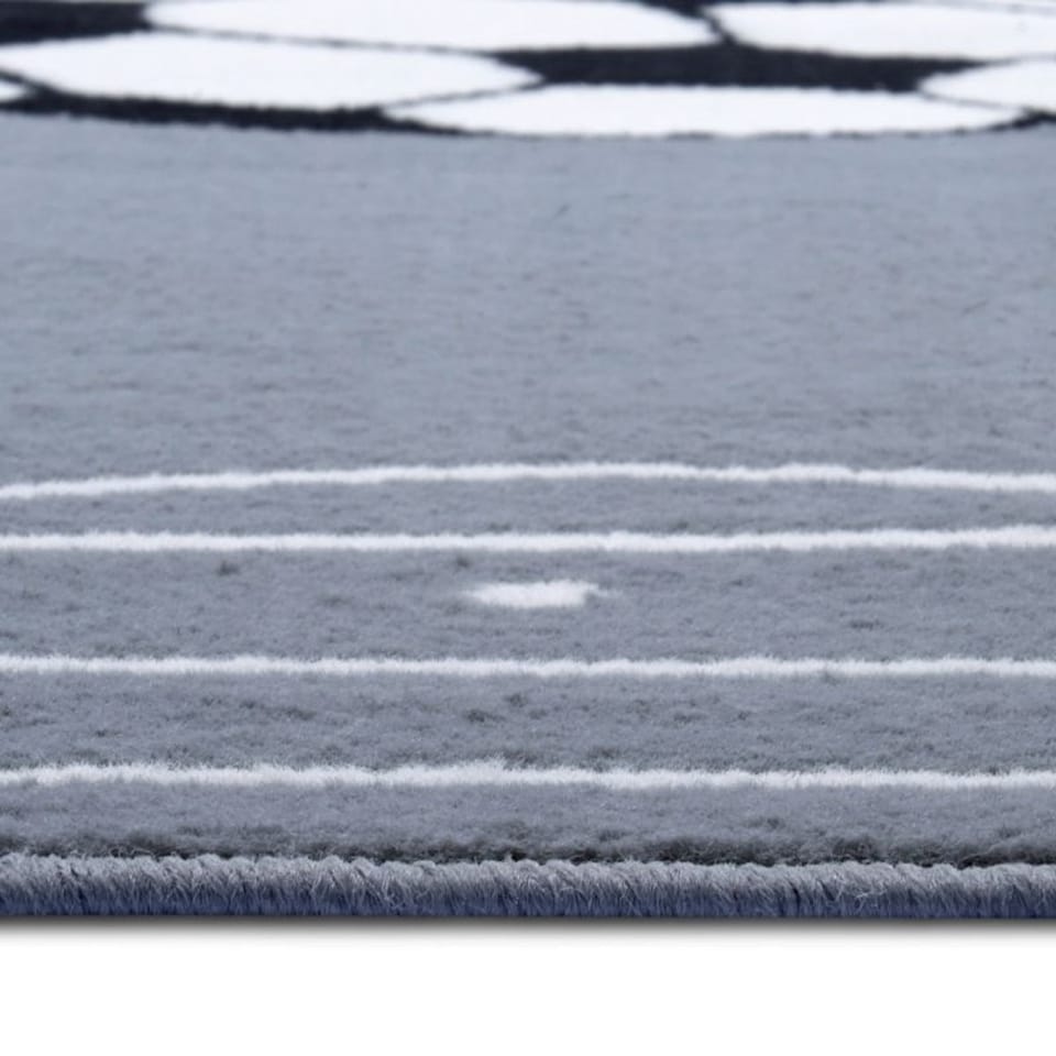 image 1 of The Rugs Short Pile Children Estadio Polypropylene Football Play Floor Rug Runner