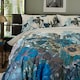 image 2 of Luxury Tivoli Bedding 100% Cotton Modern Design Blue | Blue | King