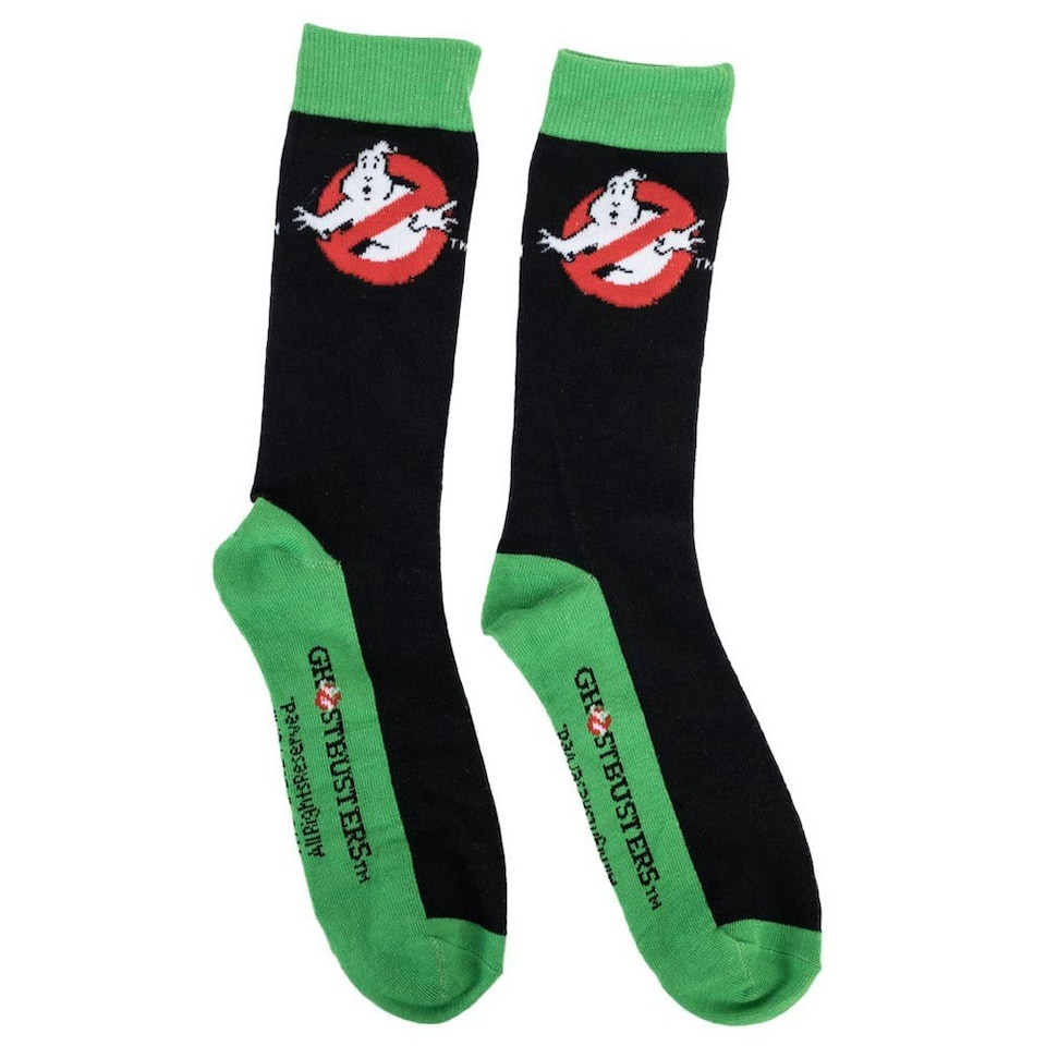 image 1 of Ghostbusters Logo Mug and Sock Set - Black - 7 UK-11 UK
