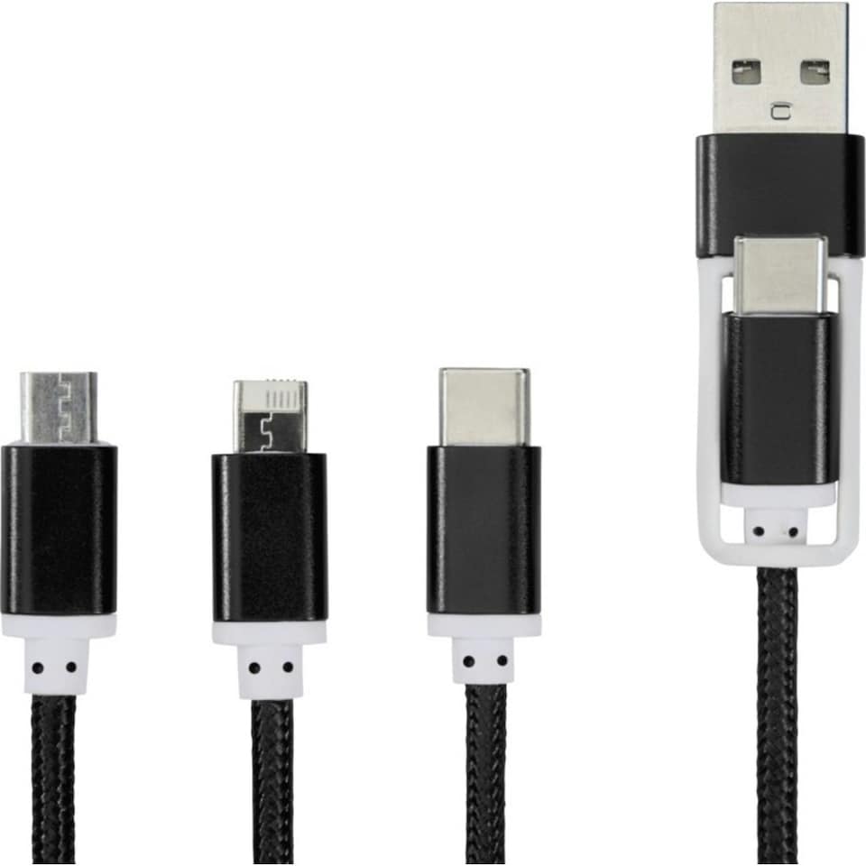 image 1 of Bullet Versatile USB Cable - Black - One Size