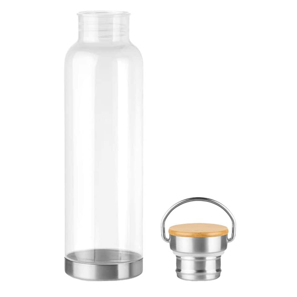 image 1 of MidOcean Helsinki Basic Bamboo Tritan 800ml Bottle - Transparent - One Size | Clear | One Size