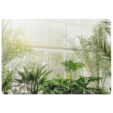Green plants in botanical gardens (Rug) Green | XL