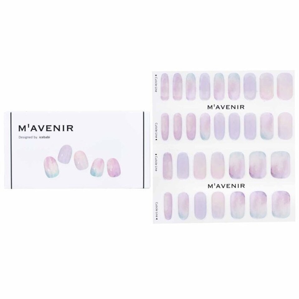 image 1 of Nail Sticker (purple) - # Fantasy Nail - 32pcs Purple