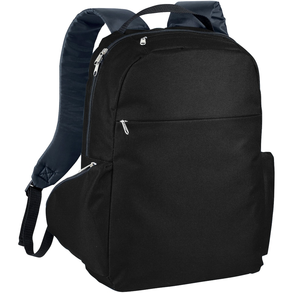 image 1 of Bullet The Slim 15.6in Laptop Backpack - Solid Black - 29 x 12 x 43cm