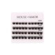 image 3 of House Of Amor - Eyelash Extensions - Lazy Girl Pre-glued Lashes - Midnight -