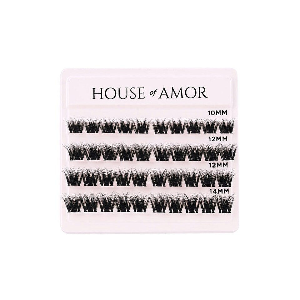 image 1 of House Of Amor - Eyelash Extensions - Lazy Girl Pre-glued Lashes - Midnight -