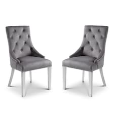 Garrington Elegant Lion Head Dining Chairs - Set of 2