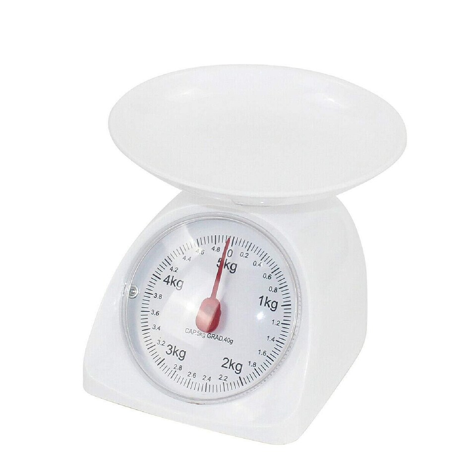 image 1 of 5kg Kitchen Scale Weighing Cooking Food Weight Round Mechanical Home