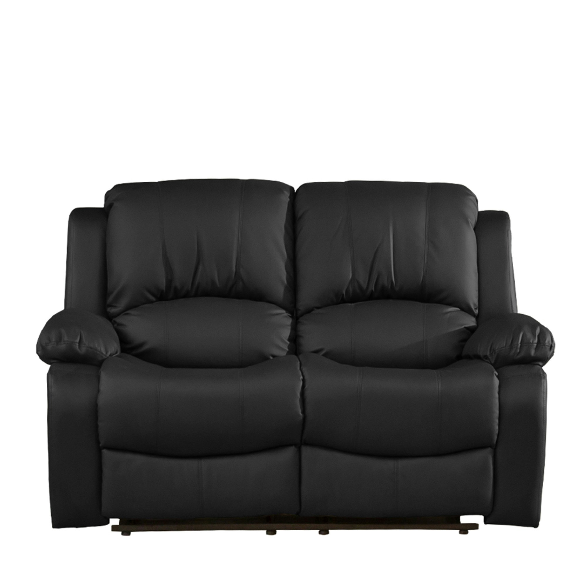 image 1 of Glendale 2 Seat Reclining Sofa - Black