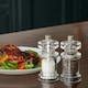 image 4 of Cole & Mason 675 Clear Acrylic Salt & Pepper Mill Set 118mm