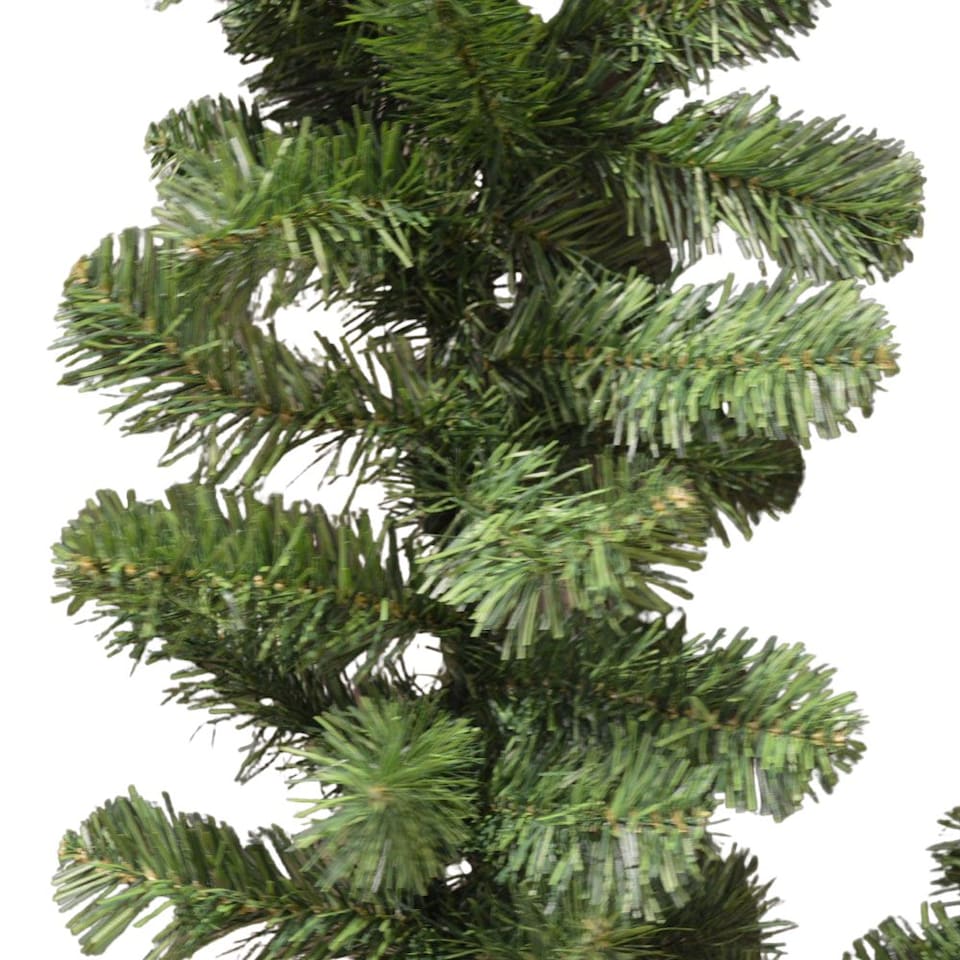 image 1 of 270cm (9ft) x 25cm Samuel Alexander Pine Christmas Garland Decoration Green