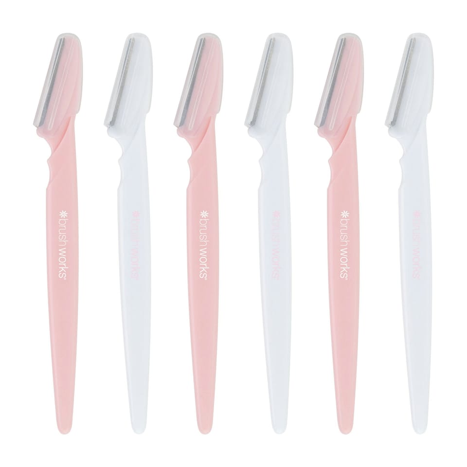 image 1 of Brushworks Angled Dermaplaners (Pack of 6)