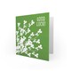 image 2 of Clover Green Spring St Patricks Floral Good Luck Card