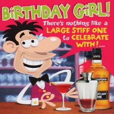 Birthday Girl There's Nothing Like Card