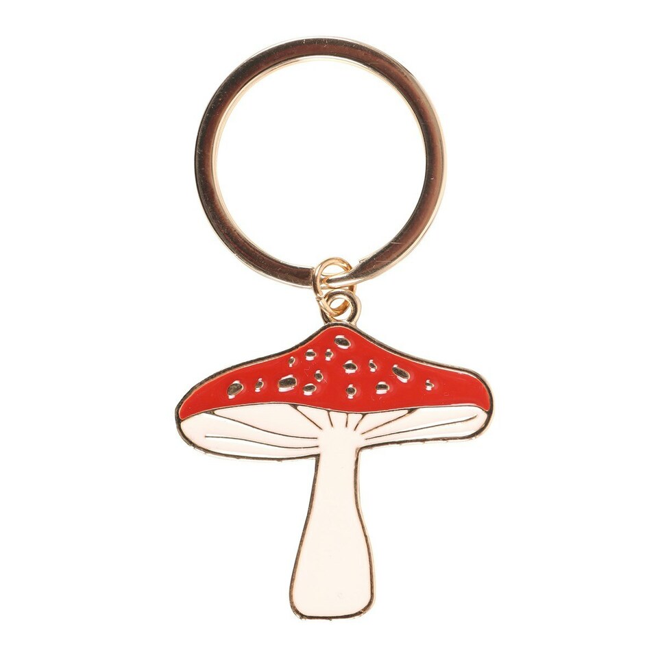 image 1 of Lucky Toadstool Keyring