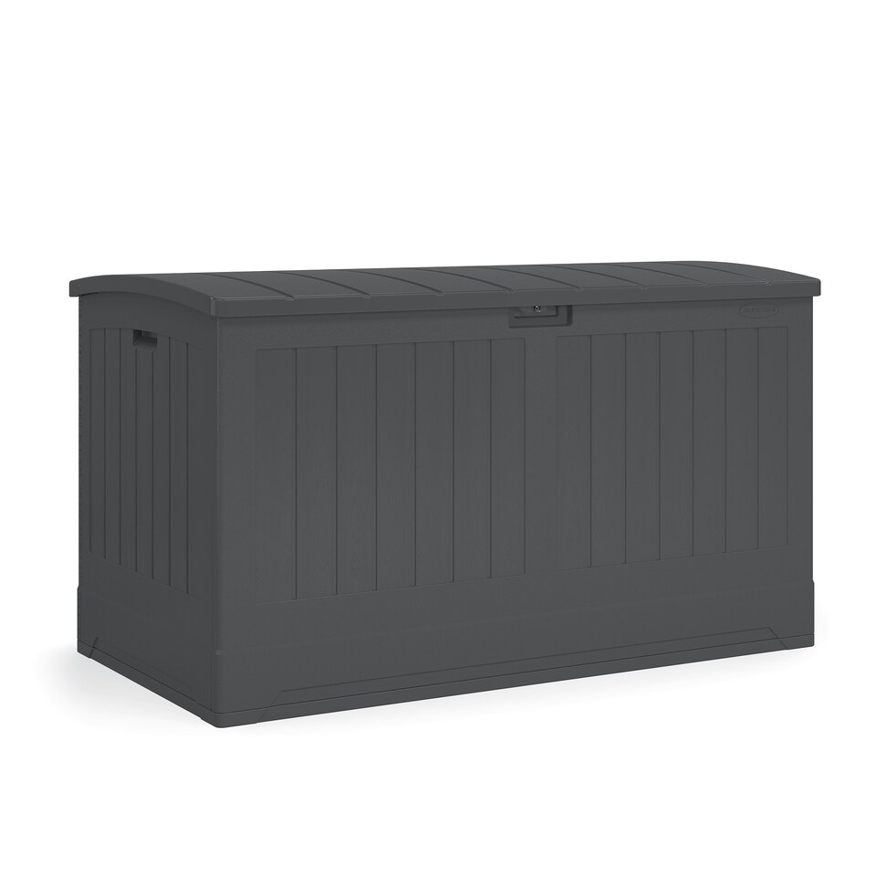 image 1 of Suncast Montana 757L Storage Box - Peppercorn Grey | Grey